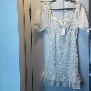 Never worn VICI size large white dress